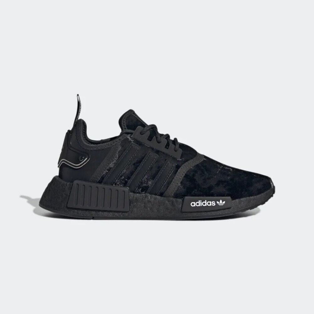 WOMEN'S Adidas Originals NMD R1 Triple Black GW5682 Size 6.5